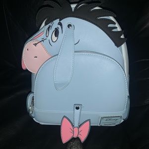 NWT LOUNGEFLY DISNEY EEYORE WINNIE THE POOH NINI BACKPACK